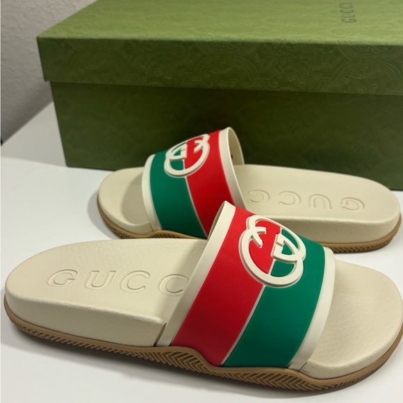 Gucci interlocking G Slide Sandals